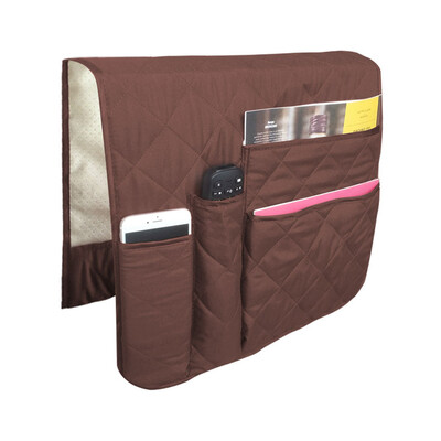 

Gobestart Sofa Couch Remote Control Holder Arm Rest Organizer Storage Bag Pouch Pocket