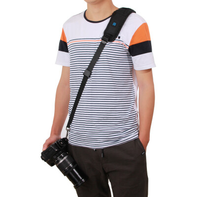 

〖Follure〗Soft Black Universal Camcorder Camera Shoulder Strap Neck Belt for DSLR