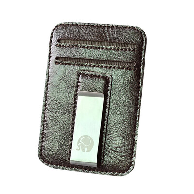 

Tailored Slim Minimalist Front Pocket Hook Blocking Leather Wallets Pocket Gifts