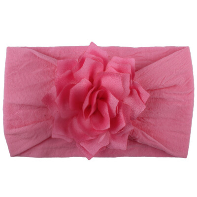 

SUNSIOM Soft Baby Girls Kids Toddler Bow Hairband Headband Turban Big Flower Head-Wrap