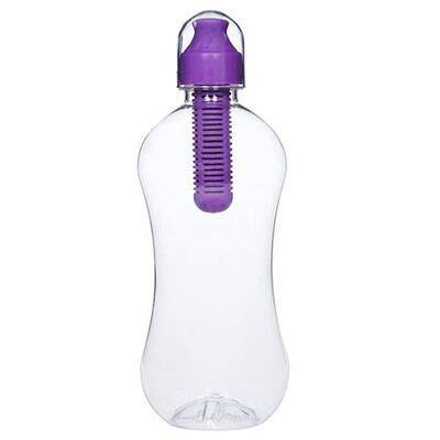 

〖Follure〗550ml Water Hydration Filter Bobble Bottle Drinking Outdoor Sports GYM Hiking BK