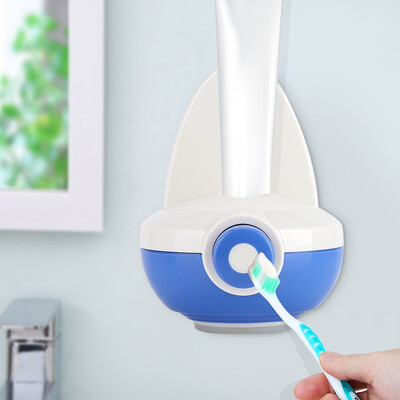

Greensen Creative Wall Mounted Toothpaste Dispenser Squeezer Bathroom Hands Free Squeeze out