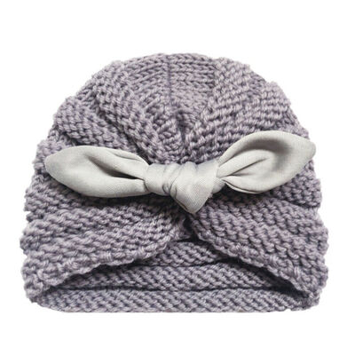 

Newborn Toddler Kids Baby Boys Girls Knit Wool Beanie Hat Winter Warm Cap