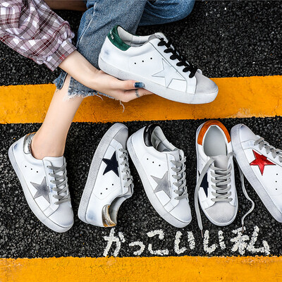 

Factory direct sales stars old dirty shoes womens new leather single shoes increased Korean ve