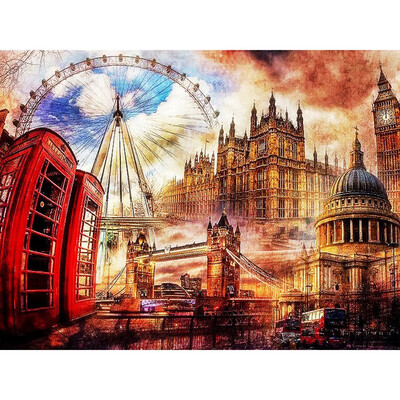 

Diamond Mosaic Full Layout Scenic Diamond Painting With Square Stones Scenery Diamond Embroidery Nature Home Decoration