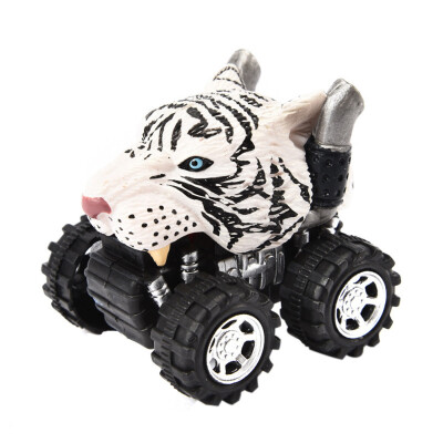 

Siaonvr Mini Vehicle Animal Pull Back Cars with Big Tire Wheel Creative Gifts for Kids