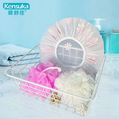 

Jianshujia kensuka bath ball shower cap bathroom supplies set 2 bath ball 1 shower cap random colors