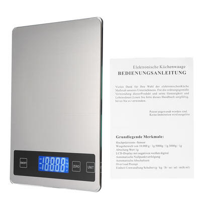 

Greensen Stainless Steel Kitchen Food Scale Digital Cooking Multifunction Weight Scale with LCD Display