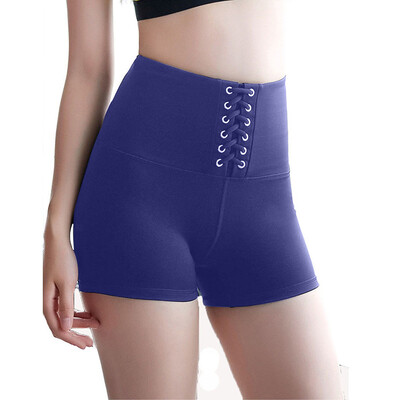 

Tailored Women Line High Waist Shorts Summer Yoga Ladies Solid Pants Trousers Summer