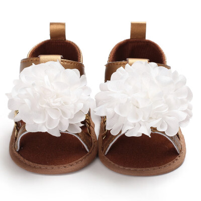 

Flowers Sandals for Girls Newborn Baby Shoes Summer Flowers Cute Baby Girl Sandals Fashion Breathable Soft Beach Baby Sandals