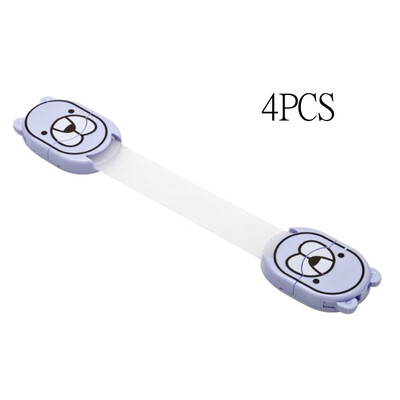 

Gobestart 4PCS Cupboard Cabinets Strap Locks Child Baby Proof Safety Latches