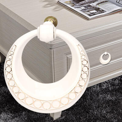 

Greensen European Single Hole Ring Circle Handle Cabinet Drawer Wardrobe Door Pull Knob Furniture Pulls