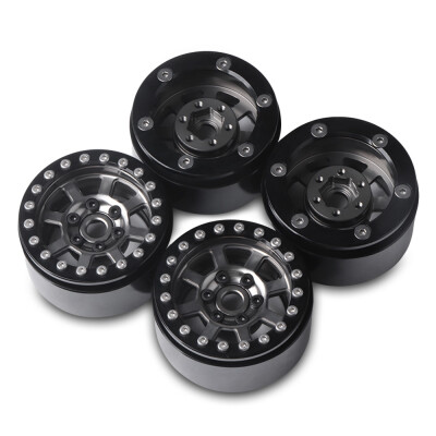 

4PCS Alloy 19 inch Beadlock Wheel Rim for 110 RC Car Crawler