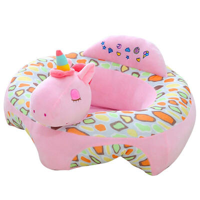 

Baby Sofa Cover Floral Print Safety Seat Support Learn To Sit Chair Case