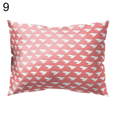 

Tree Bird Geometric Pattern Pillow Cover Cushion Case Home Car Sofa Hotel Decor