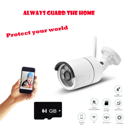 

〖Follure〗OutdoorIndoor Surveillance Security IR Night Vision Motion camera 64G TF Card