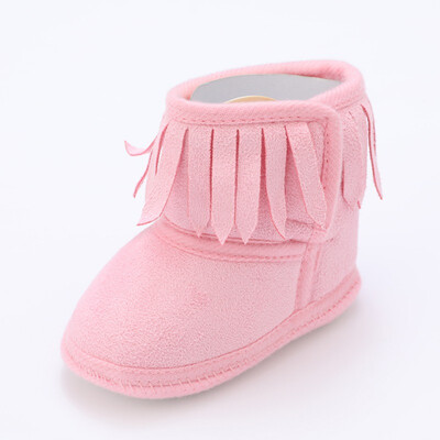 

2018 New Newborn Warm Boot Infant Baby Girls Boys Autumn Winter Boots Slip-On Baby Boots 0-18M