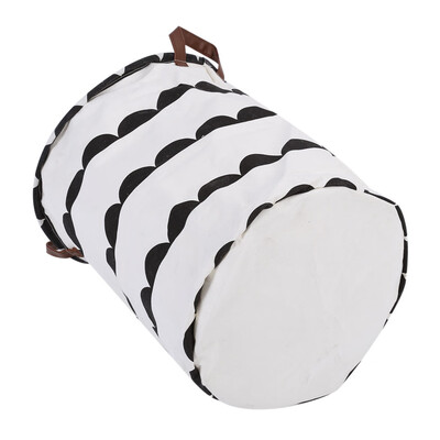 

Laundry Basket Waterproof Round Cotton Collapsible Storage Toy Clothes Basket Collapsible Storage Toy Basket