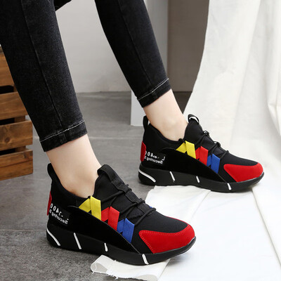

Flat shoes sports casual shoes low side shoes color stitching womens shoes sneakers autumn&winter youth color shoes