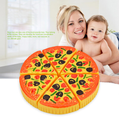 

Tailored Childrens Kids Pizza Slices Toppings Pretend Dinner Kitchen Play Food Toy Gift