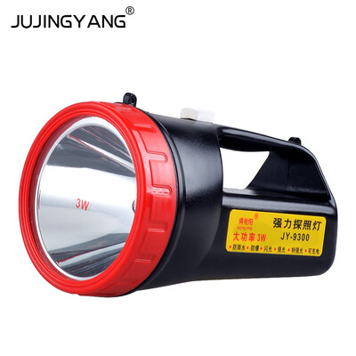 

Jujingyang LED 3W Strong Light Rechargeable Searchlight Household Multifunctional Portable Emergency Outdoor Flashlight