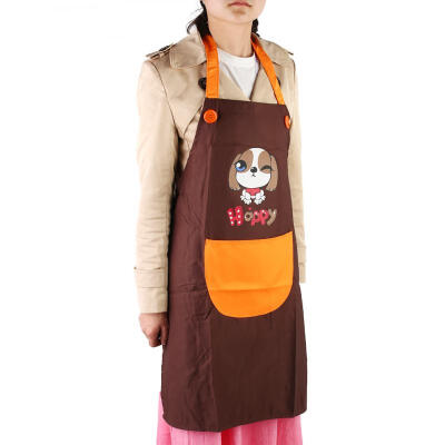 

Greensen Kitchen Apron for Women with Pocket Cartoon Pattern Womens Chef Apron for Cooking Baking