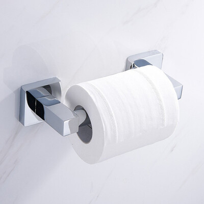 

〖Follure〗Modern Bathroom Square Toilet Roll Paper Holder Wall Hanger Accessories