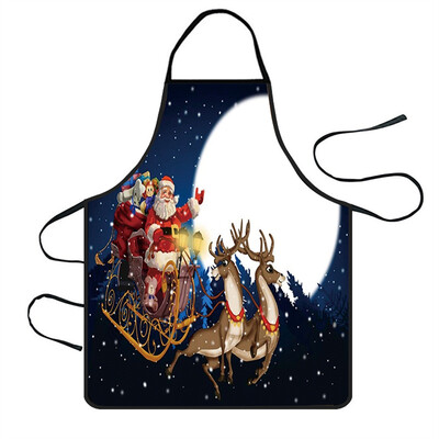 

Siaonvr Christmas Decoration Waterproof Apron Kitchen Aprons Dinner Party Apron