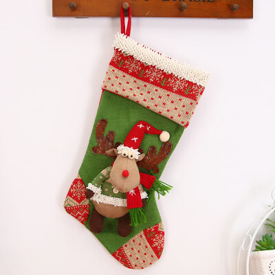 

Tailored Christmas gifts Candy Beads Christmas Santa Claus Snowman Socks Decorations