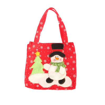 

Christmas Hanging Gift Bags Candy Bags Christmas Handbag Gift Holders Christmas Tree Ornament Pendant Home Decoration