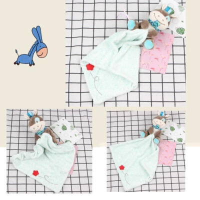 

Toddler Baby Security Blanket Infant Appease Towel Play Animal Doll Comforter