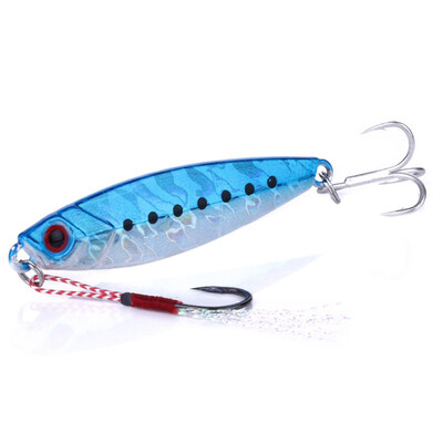 

Artificial Bait 3D Eyes 68 Cm Reusable Metal Carbon Steel Lure Jigging Spoon Fishing Accessories
