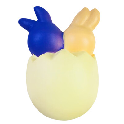 

Siaonvr 15cm Squishy Easter Bunny Egg Scented Slow Rising Squeeze Collect Easter Gift