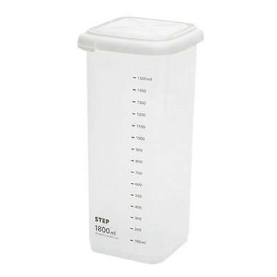 

Siaonvr Plastic Sealed Cans Kitchen Storage Box Transparent Food Canister Keep Fresh A