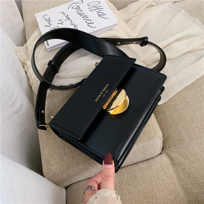 

Qiao Bani 2019 new South Korea ins fashion matte hit color flip bag wild single shoulder diagonal trend handbags