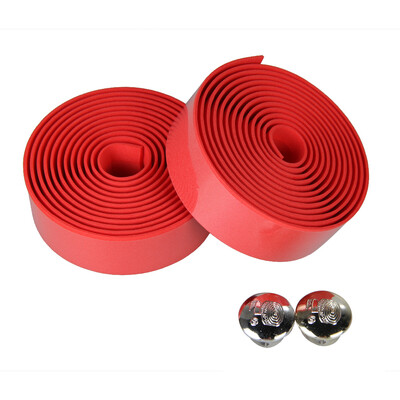 

2PCS Cycling Road Bike Sports Cork Handlebar Tape 2 Bar Plug