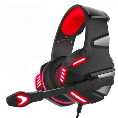 

Hunterspider V3 Over Ear Stereo LED Lights Volume Control Gaming Headphones With Mic For PS4 Xbox One PC