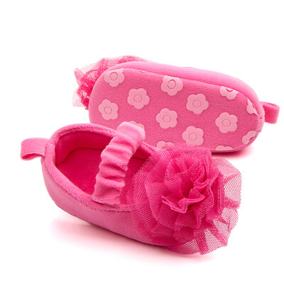 

Newborn Baby Childlren Girls Floral Fashion Anti-slip Soft Shoes Sneaker
