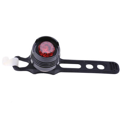 

1pc Aluminum Alloy Cased Tail Light Warning Rear Light for MTB Road Bicycle