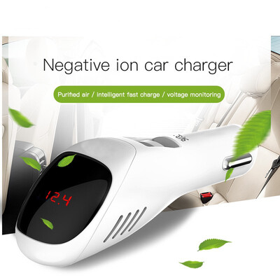 

HANDAO Car air purifier charger digital display 16229