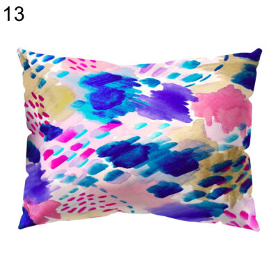 

Flower City Forest Planet Pillow Case Cushion Cover Sofa Bed Car Office Decor