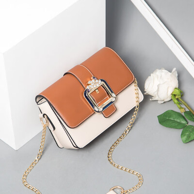 

Summer days ins single shoulder girls on the Korean version of the chain inclined bag students fashion