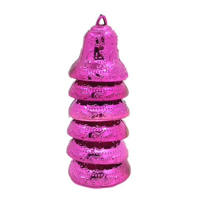 

6Pcsset Christmas Decoration bells DIY handmade jewelry accessories home party wedding decoration Christmas tree ornaments