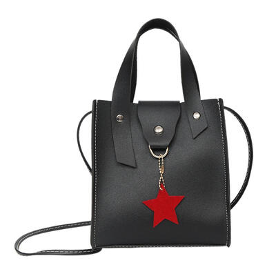 

Star Shoulder Messenger Handbags Purse PU Leather Women Satchel Bags Clutch