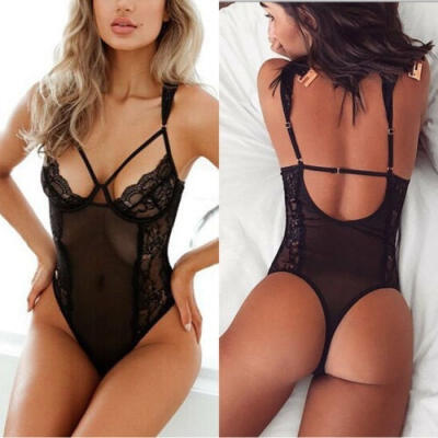 

Women Sexy Sissy Lace Lingerie Babydoll G-String Thong Underwear Nightwear S-XL