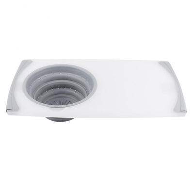 

Greensen Multi-function Kitchen Retractable Cutting Chopping Board with Vegetable Fruit Drain Basket