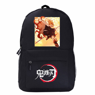 

Demon Slayer Kimetsu no Yaiba School Bag Anime Large Capacity Backpack for Travel Hiking Outdoor Camping Daily Use