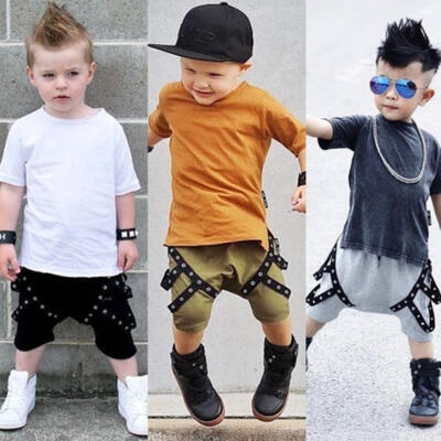 

Toddler Kids Baby Boys Girls Cotton Harem Pants Shorts Leggings Casual Sport Pants