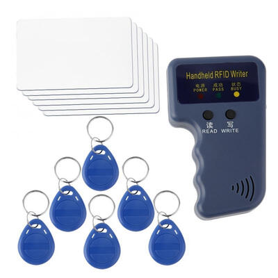 

6 Writable Tags6 Cards 125Khz Handheld RFID ID Card Copier ReaderWriter Consumer Electronics