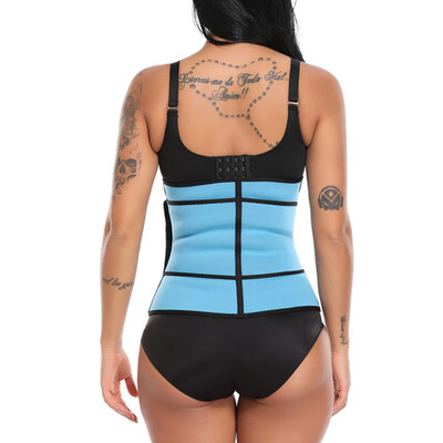 

SLIMBELLE Women Waist Trainer Corset For Weight Loss Neoprene Shaper With Zipper Belt